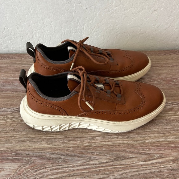 Cole Haan 5.Zerogrand WFA Oxford Men's Size 11.5 M Brown Shoes Sneakers - Picture 3 of 6